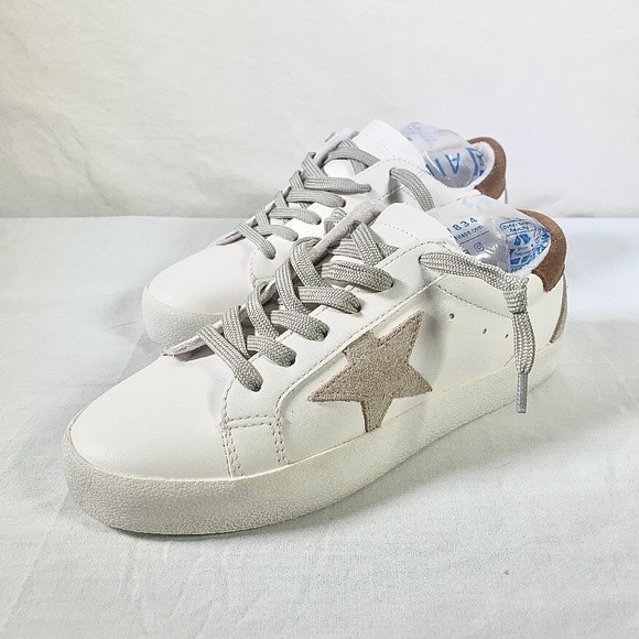 Kellparker Landon Leather Sneaker Kell Parker Superstar 6M - Picture 1 of 14